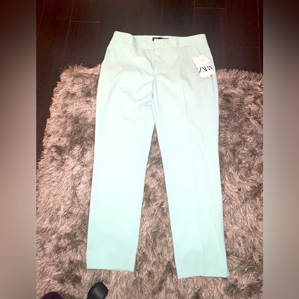 ZARA ANKLE CIGARETTE STYLE PANTS US SIZE 6 👖